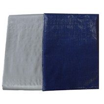 책임툴 폴리탑 적재함 바닥용 천막 차량 청색 3.0x6.5m 5톤