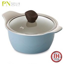 PN풍년 포시아D 올라 IH 양수냄비, 24cm, Creamy Lavender