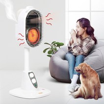 2023 나산 가습형 온풍히터 타이머 클린가습 직화열 히터, NS-6600 온풍히터