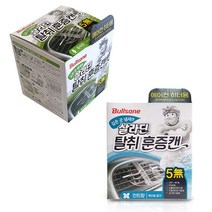 살라딘 에어컨 탈취 훈증캔 자동차 실내 악취 곰팡이 냄새 제거 밀폐 카 차안, 숲속향