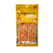 라이코스 써니 쌀튀밥 스틱 사사미 70g, 개