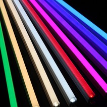 LED T5 간접 조명 간접등 슬림 형광등 플리커프리 우물천장 커텐박스 신발장, T5 300mm, 전구색(노란빛), 1개