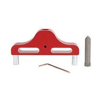 95mm Center Scriber Line Aluminum Alloy Woodworking Marking 도구Marking Finder 도구Wood Scribe Gauge Fit, Red