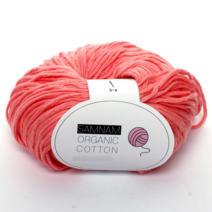 삼남뜨개실 오가닉코튼 10+1 코바늘실 가방실 털실 옷실 50g 뜨개질실 면사, 오가닉코튼50g 10 피치