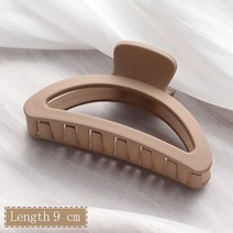 핸드프레스 가중공예 고정 철형 신제품 여성 패션 상어 클립 머리핀 헤어 액세서리 커피 블랙 아크릴 대형, 30 style-30