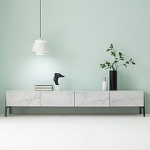 모드 2000 TV 거실장 일반형, 화이트마블