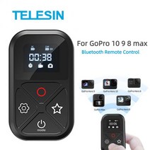 TELESIN T10 80M Wifi 블루투스 리모컨 스크린 디스플레이 포함 GoPro Hero 10 9 8 세션 GoPro Max 용 단축키 설정, [1] Remote Control