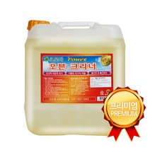 크로바 대용량 오븐크리너(불판세척 기름때제거), 4kg, 1개, 4kg, 1개