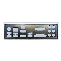 선박 us IO 쉴드 백 플레이트 MSI B85m-g43 용 스테인레스 스틸 블렌드 브래킷 컴퓨터 섀시 마더 보드 I/O Z87M-G43