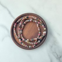 천연석 천연 원석 토르말린 토르마린 염주팔찌 탄생석, 본상품선택