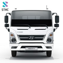 [썬팅메카]대형화물차 상단띠 하단띠 썬팅필름, 열차단 블랙5