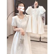 맘커플원피스 원피스 커플룩 엄마딸 여름원피스