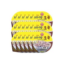 맛있는 오뚜기밥 오곡 210g x 18개 즉석밥 햇반 2016282, 맛있는 오뚜기밥 오곡 210g x 18