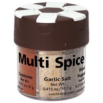 코글란 9961 멀티 스파이스 양념통 6가지 향신료 포함, 1개, 20ml