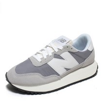 [백화점매장 정품출고] 뉴발란스(NEW BALANCE)운동화 뉴발란스 237 라이프 스니커즈 그레이 남성 여성 런닝화 운동화 신발 MS237RCS