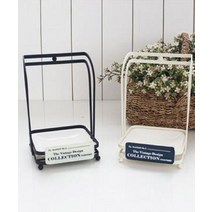 2컬러 빈티지 레트로 스틸 다용도 받침대 사무실서랍 분리보관 화장대수납 쥬얼리 악세사리정리 깔끔한책상, 블랙