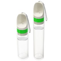 반려동물 용품 공장가 업체 개 먹이주기 여행 수행 물컵 고양이 장난감 신제품, 접이식 물컵-2개 물주머니(1000ml+1500ml)【, 【제품은 결정 가능】컬러 제작 3000개]
