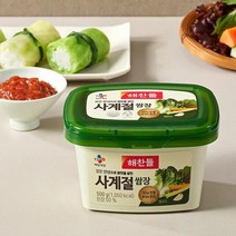 CJ 장 해찬들 사계절쌈장 쌈밥 고기쌈장 500g 1세트, 8세트