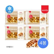 삼립 냉동 카라멜와플 280g x 4봉 32입