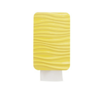 모닝듀 냅킨케이스 벽걸이형 옐로우, 4개