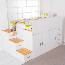 에보니아 테리 멀티수납침대 SS 슈퍼싱글침대/파워스프링 매트포함 [착불배송]