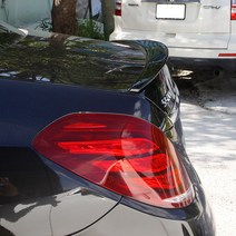 벤츠 S클래스 W222 리어 트렁크 립 블랙 스포일러