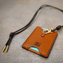 블랑쉐나인 이태리 베지터블 천연 소가죽 수제 명함지갑 카드지갑 가죽지갑 이니셜각인 [RLW004]