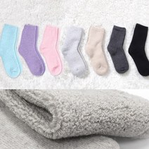 소소미도 여자 도톰한 울 양모 양말 겨울 패션 삭스