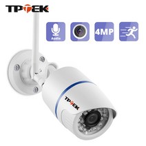 와이파이 공유기 와이파이 증폭기 와이파이 에그 포켓와이파이 4mp 1080p ip 카메라 야외 와이파이 홈 보안 카메라 무선 감시 wi fi 총알 방수 ip 비디오 hd 429, 4mp 12v 전원 32GB, 3.6mm