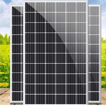 최신형 태양광패널 100W 12V 캠핑카 농막 보트 가정용, 태양광 패널 100W+컨트롤러 30A