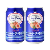 일화 초정탄산 복숭아 350ml X 24캔