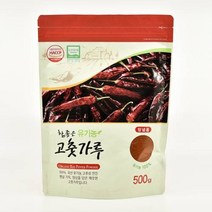 (풀무원)올가 참좋은 고춧가루(유기농) (500g) 국산고춧가루100% 올가가 제안하는 안전안심 고춧가루 유기농고추가루~, 500g