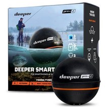 어군탐지기 어탐기 수중카메라 Deeper PRO Plus 20 캐스터 블 및 휴대용 와이파, PRO  Plus 2.0