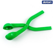 도토리무역 스노우볼 메이커 눈집게 눈뭉치 만들기 눈사람 만들기, 블루