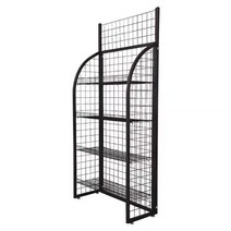 아이스크림할인점 과자 진열대 매대 선반 철제 약국, 녹색  휠 60x30x150 4 레이어 고정