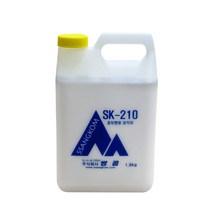쌍곰 장판본드 SK-210 륨본드 중보행용 접착제 1.8kg, 1.8kg 1개