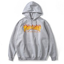 트레셔 Thrasher 양기모 후드티 Flame 18종