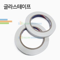 석면 테이프 히팅케이블 고정용 열선테이프 그라스크로스테이프 10 mm x 30m, 10mm x 30m