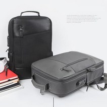 도난방지 가방 충전 각잡힌 사각 백팩 백빽 패션