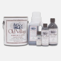 올드빌리지 아크릴 페인트 473ml, 1통, 1726 블랙