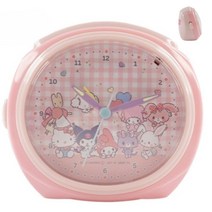 전자 탁상시계 인테리어 미니 탁상용 예쁜 LED 건전지, 산리오알람시계 스카이