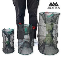 아라한 통발 바다 민물 해루질 접이식 새우 도루묵 문어 꽃게 예능 낚시 어망 투망, 1. 민물 통발