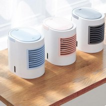 LED 미니냉풍기 써큘레이터 탁상용에어컨 미니에어컨, 그레이, 샌드박스쿠팡 본상품선택