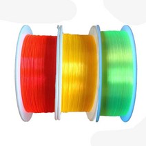 1M 광섬유 막대 하이 카파 라이트 레드 오렌지 그린 0.5mm 1.0mm 형광 케이블 네온 건 셔틀, 04 1.5mm_02 Green