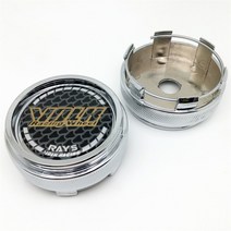 호환 Rays VOLK CE28 TE37 RE30 TTA ZE40 용 휠 캡 센터 허브 커버 블랙 크롬 엠블럼 자동차 스타일링 액세서리 66mm 4 개, 12.L