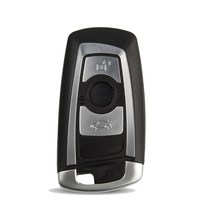 BMW차키 BMW스마트키 교체 복사 OkeyTech-스마트 리모컨 자동차 키 3/4 버튼 셸 BMW CAS4 F 3 5 7 시리즈, 01 13 3BT