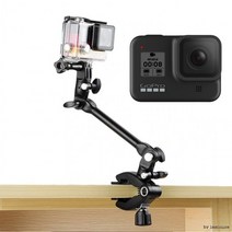현모양처 무료배송고프로 히어로8 더 잼 뮤직 마운트 악기 거치대 집게, 상세페이지 참조