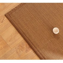 왕골 대자리 다다미 돗자리 대나무 찜질방 장판 죽부인 방석 마작자리 여름 멍석 깔판 매트, 210cm*330cm, 1.4cm 두께 카본