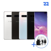 [삼성전자 정품 리퍼폰] 갤럭시 S10플러스 128GB 액정+배터리+외관전체교체 무약정 공기계 알뜰폰 가능 LTE/5G 요금제 그대로 가능, 안전박스+사은품, 프리즘 블랙, LGU+