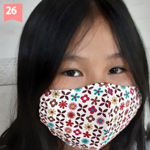 미세먼지 필터교체형 필터교환형 순면 마스크 아동사이즈(M용)-유아 아동용, 26번
